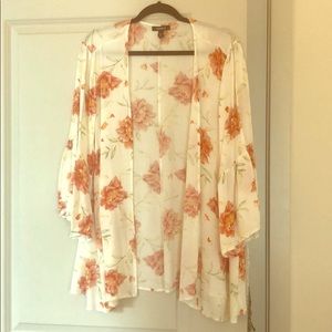 Floral kimono
